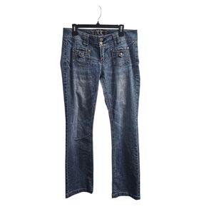Truce Vintage y2k Bootcut Jeans Size 13 Low Rise Hipster